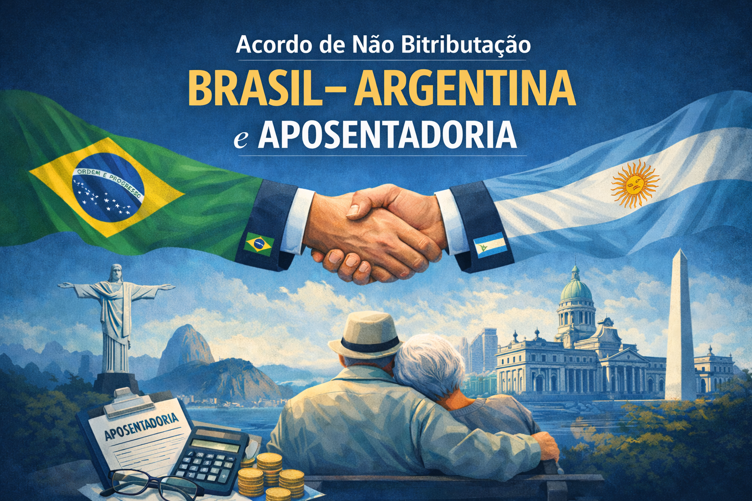 Leia mais sobre o artigo Acordo para Evitar a Bitributação: aposentadoria e pensão entre Brasil e Argentina (art. 19, §4º do Decreto nº 87.976/1982)